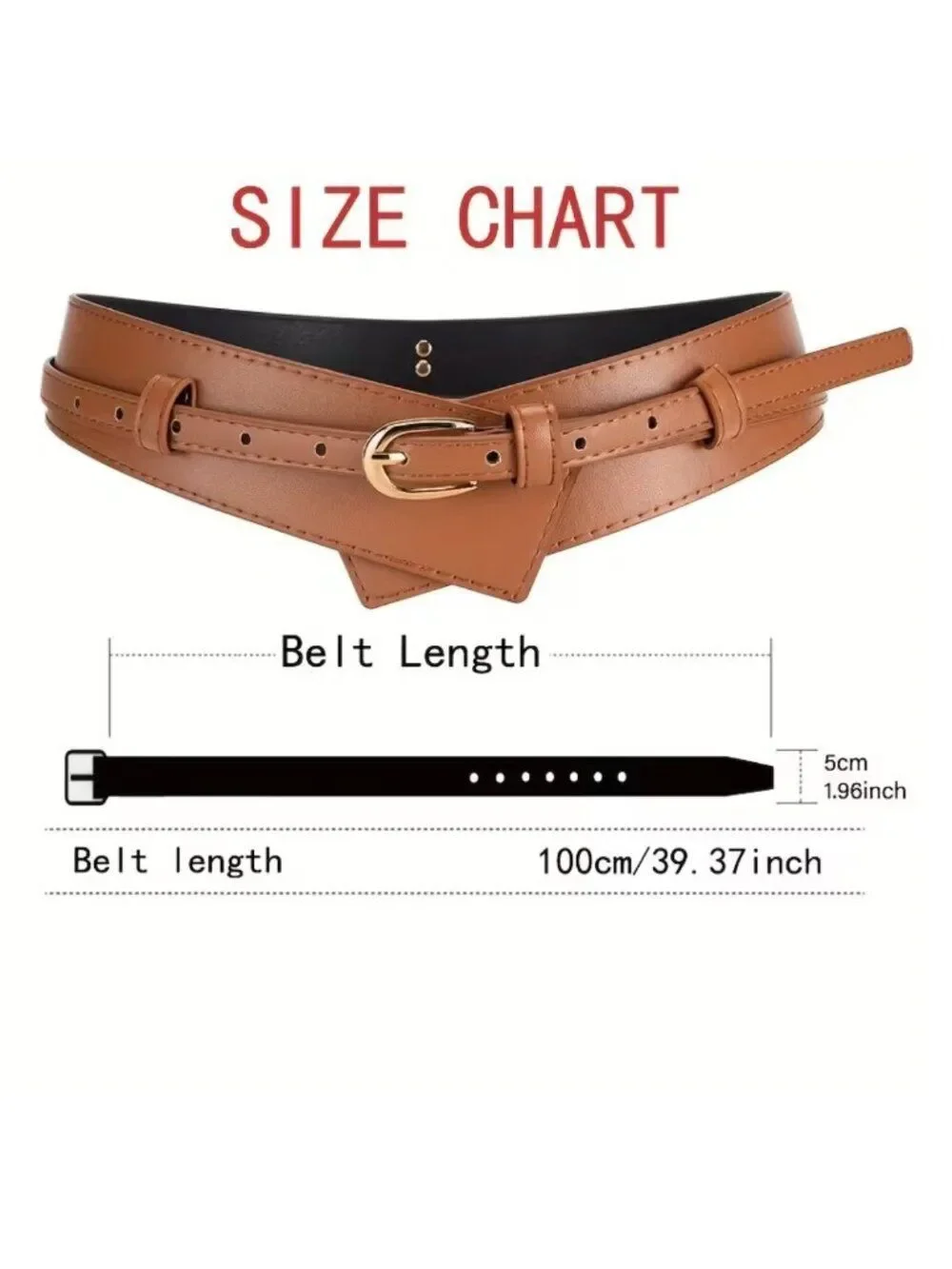 NWT 2-in-1 Faux Leather Corset Waist Belt Convertible Skinny Cinch Cummerbund